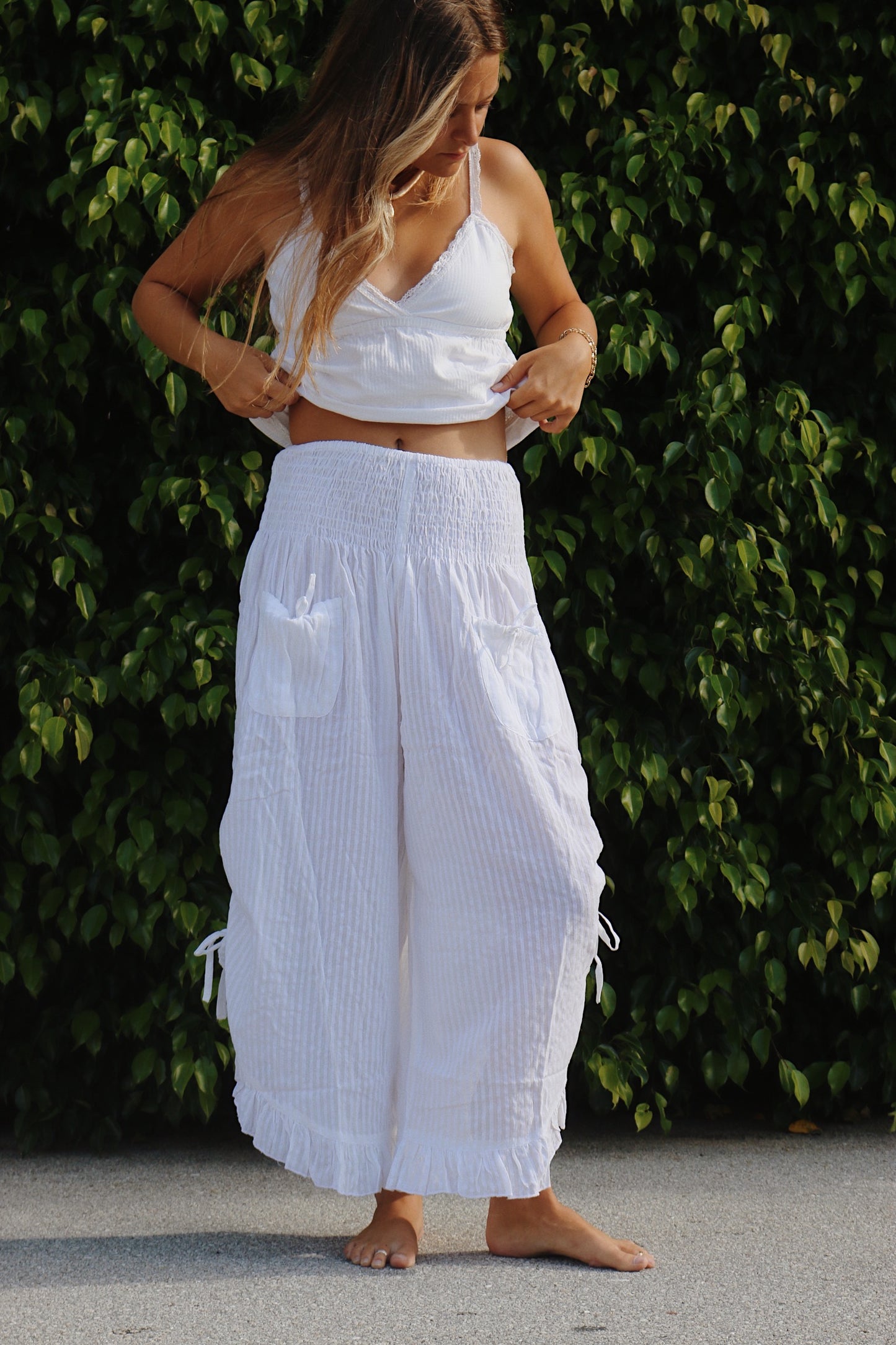 Livin' In Cotton - White