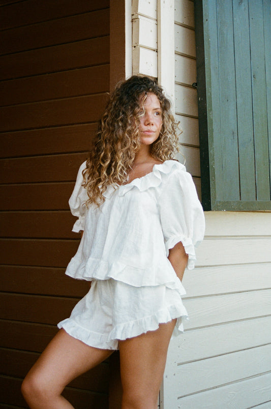 Boheme Shorties ~ Ivory