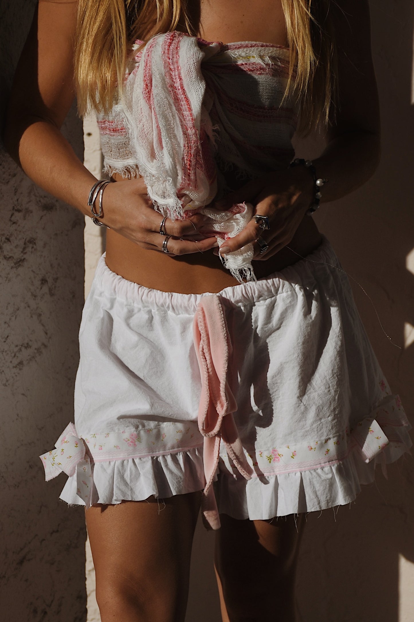 Ivory Fleur Bloomers