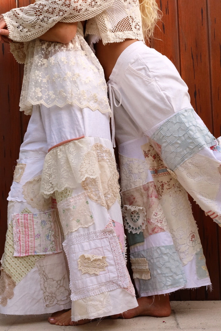 Blush Palette Patchwork Flares