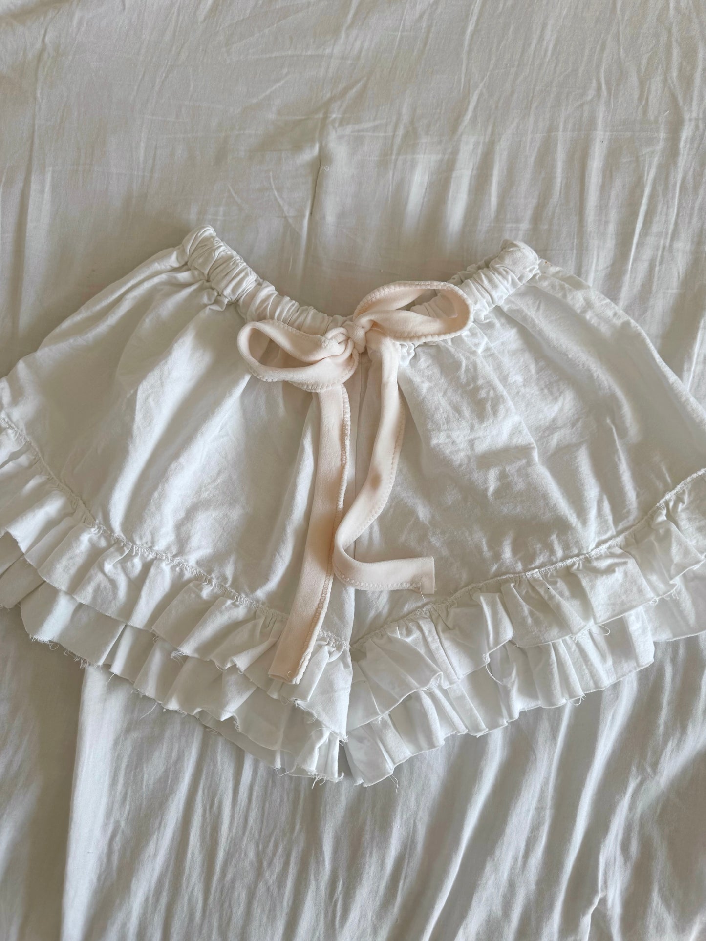 Vanilla Crème Bloomer Shorts