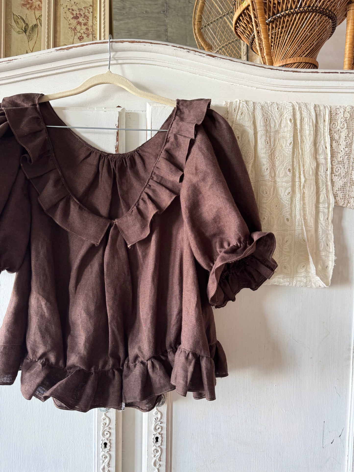 Boheme Blouse ~ Cocoa