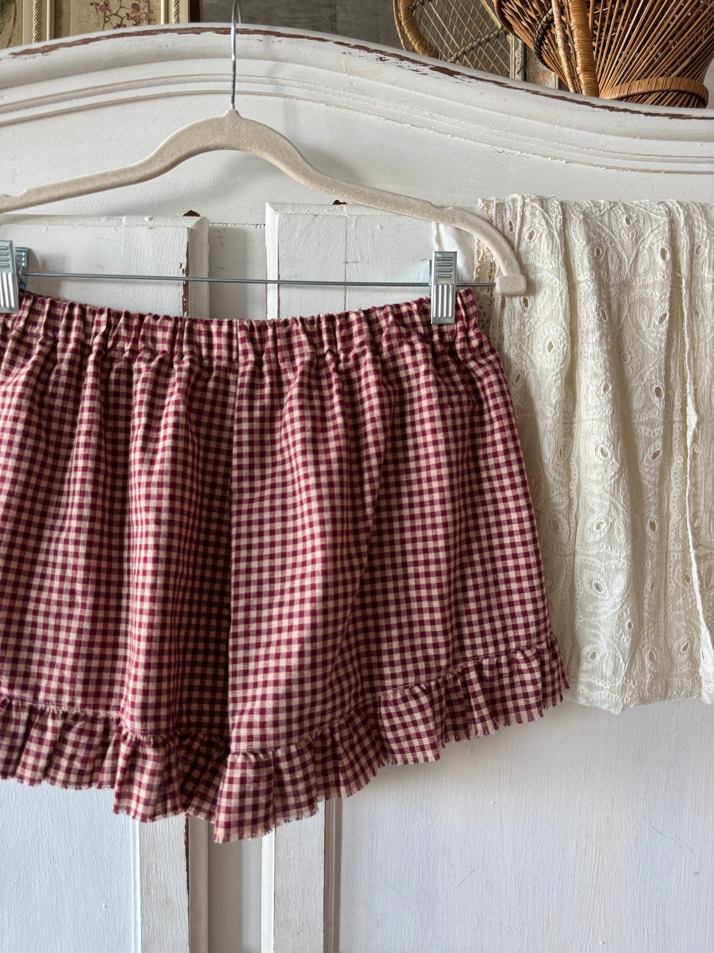 Boheme Shorties ~ Gingham