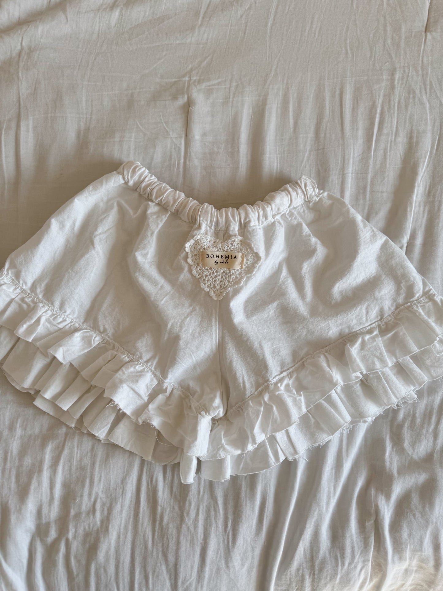 Vanilla Crème Bloomer Shorts