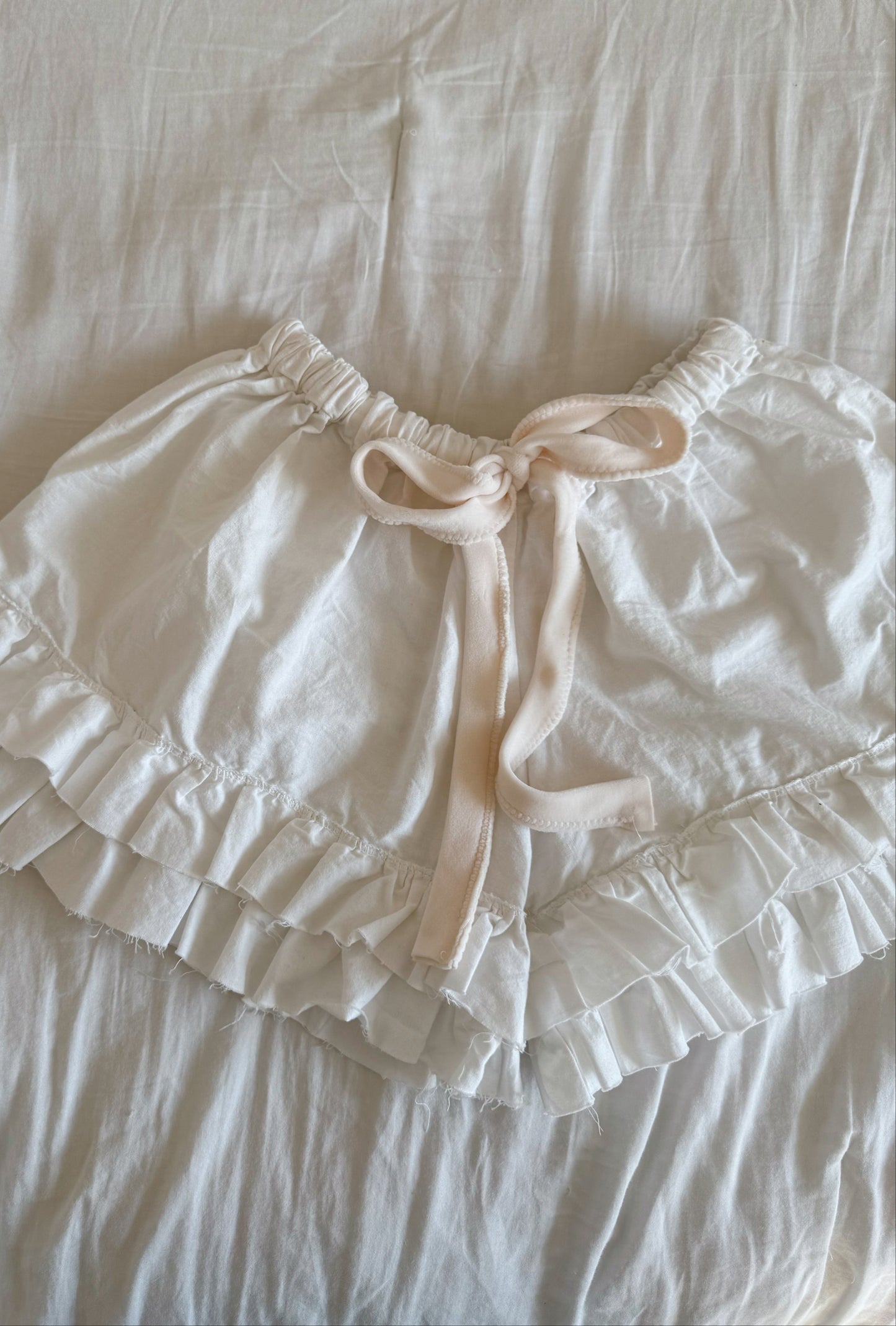 Vanilla Crème Bloomer Shorts