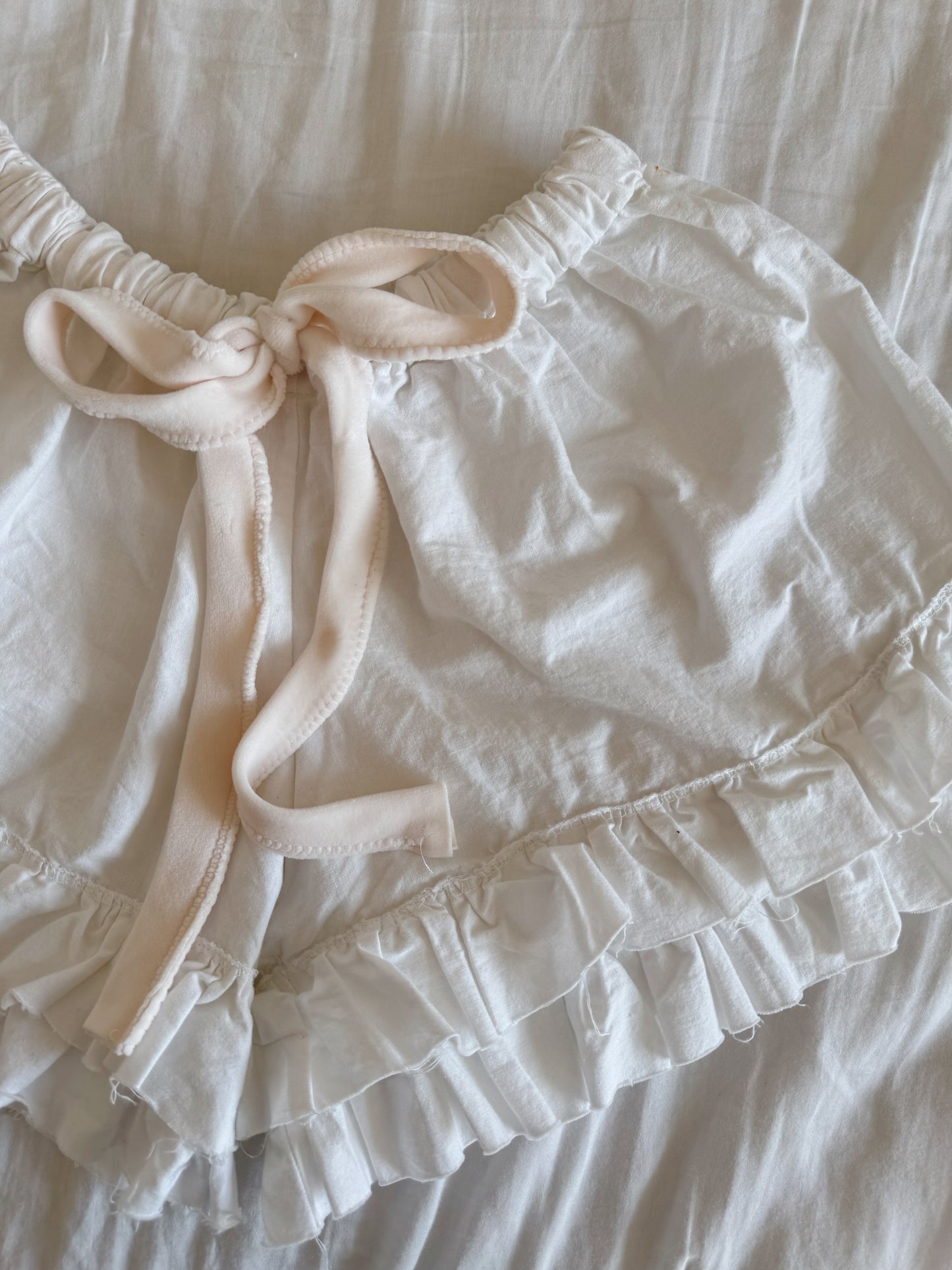 Vanilla Crème Bloomer Shorts