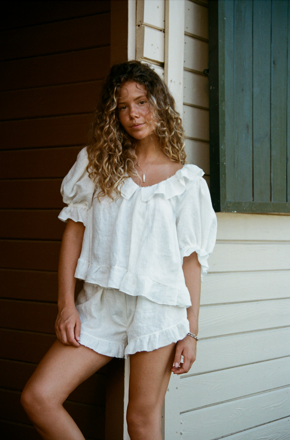 Boheme Blouse ~ Ivory