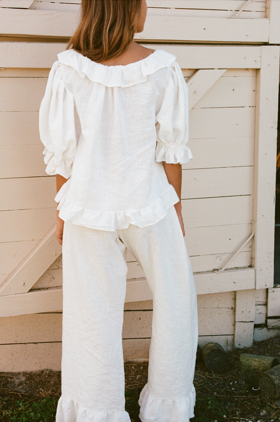 Boheme Blouse ~ Ivory