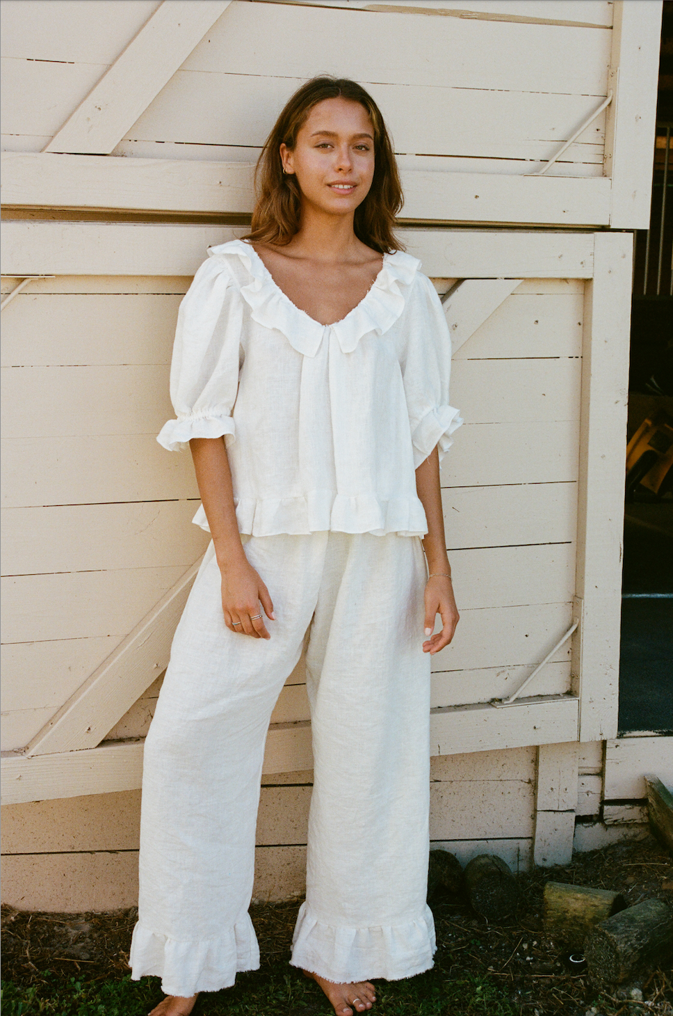 Boheme Blouse ~ Ivory