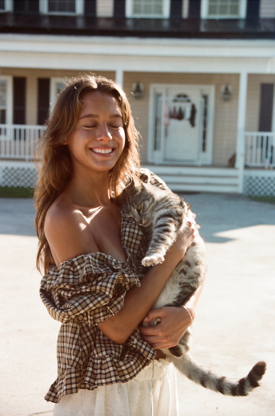 Boheme Blouse ~ Plaid