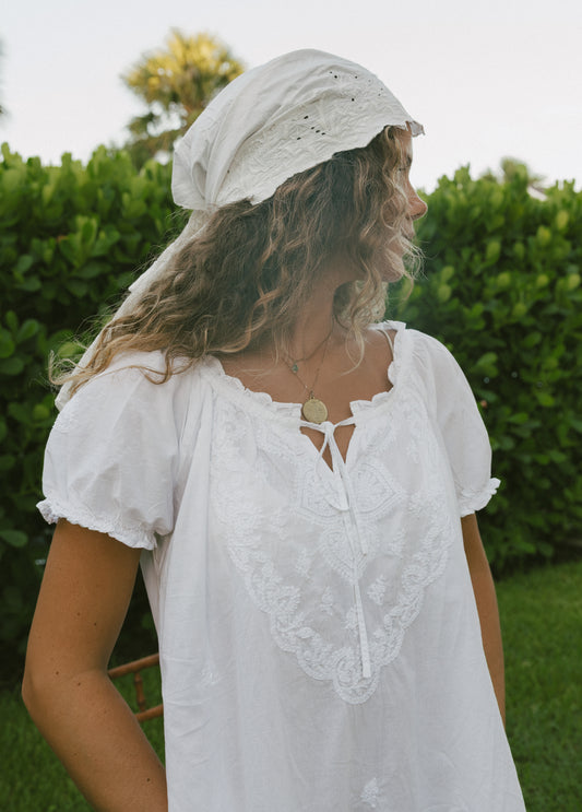 Embroidered Headscarf