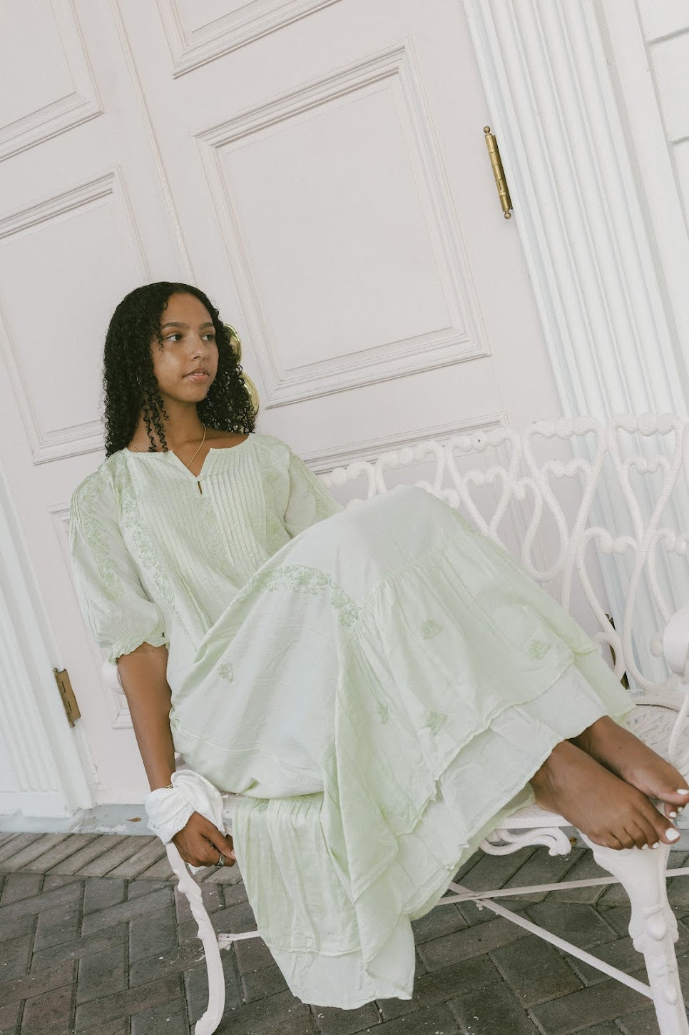 The Keepsake Dress ~ Lime