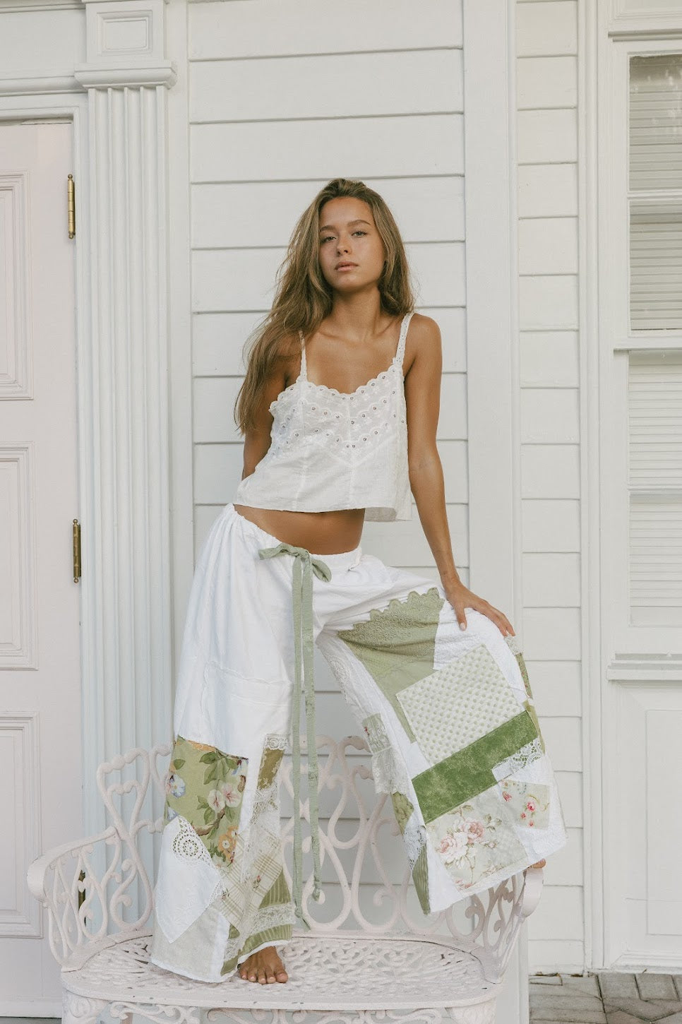 Micah Patchwork Trousers