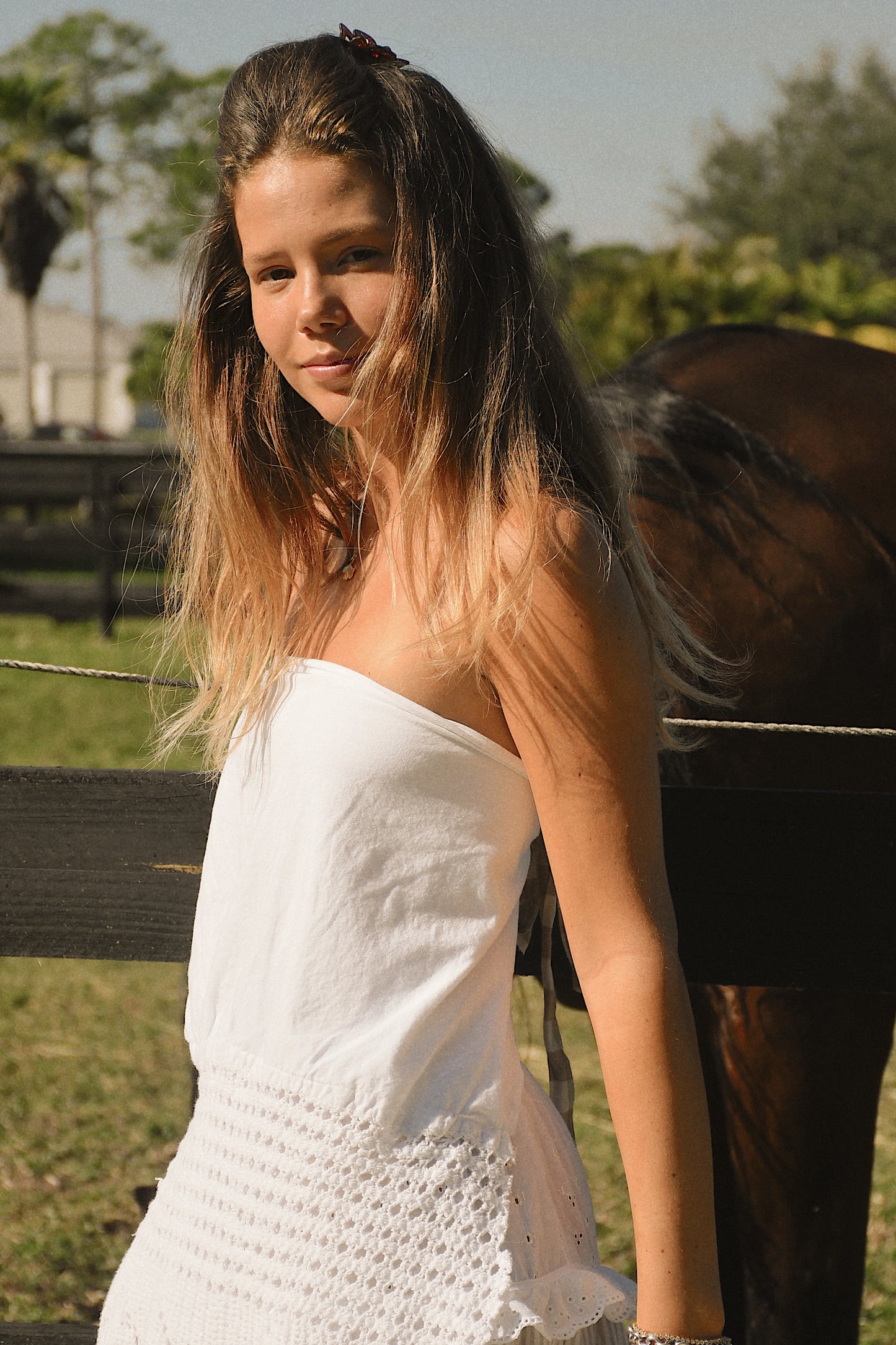 Whimsy Wrap Top