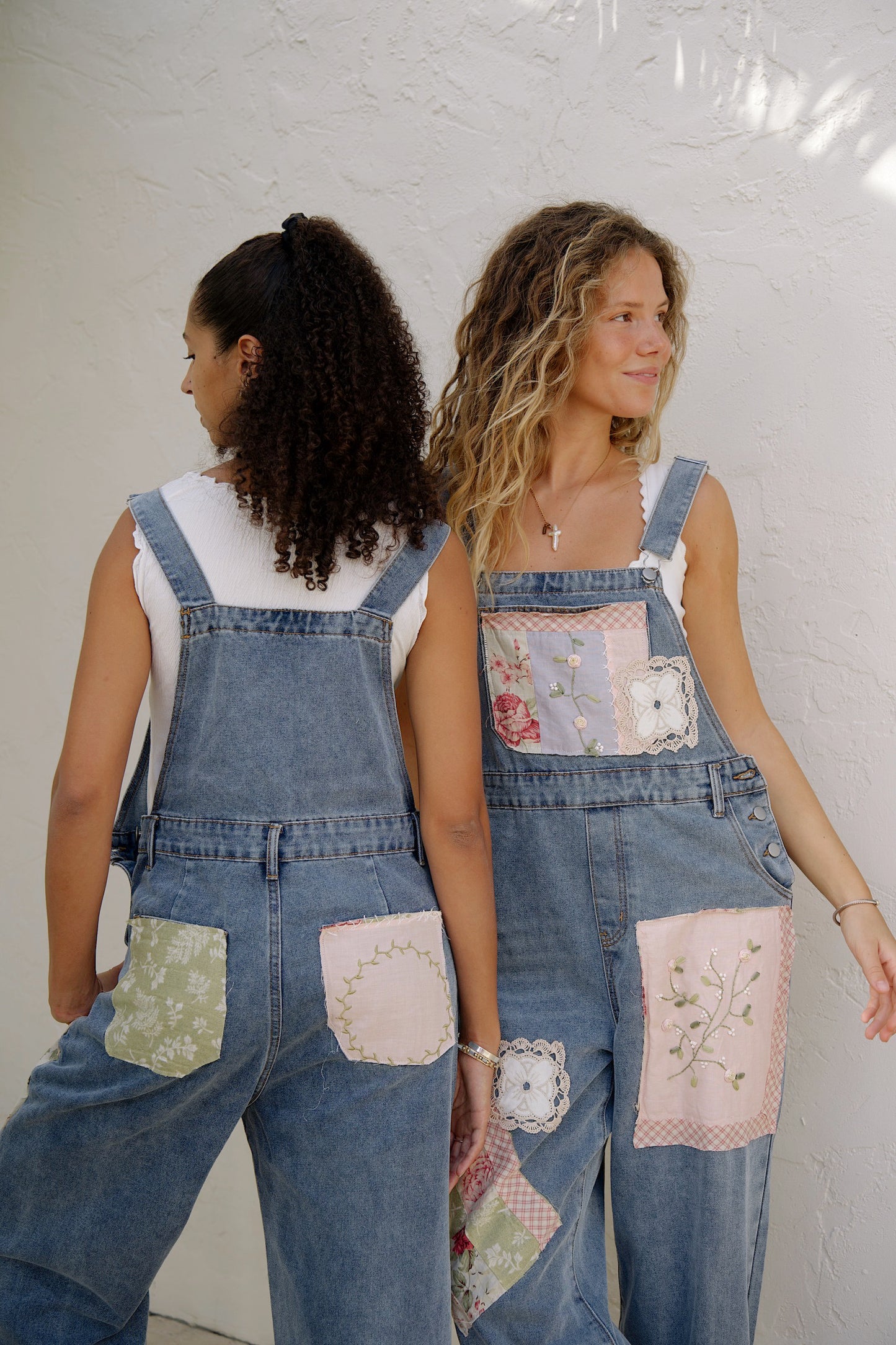 Vintage Bloom Overalls