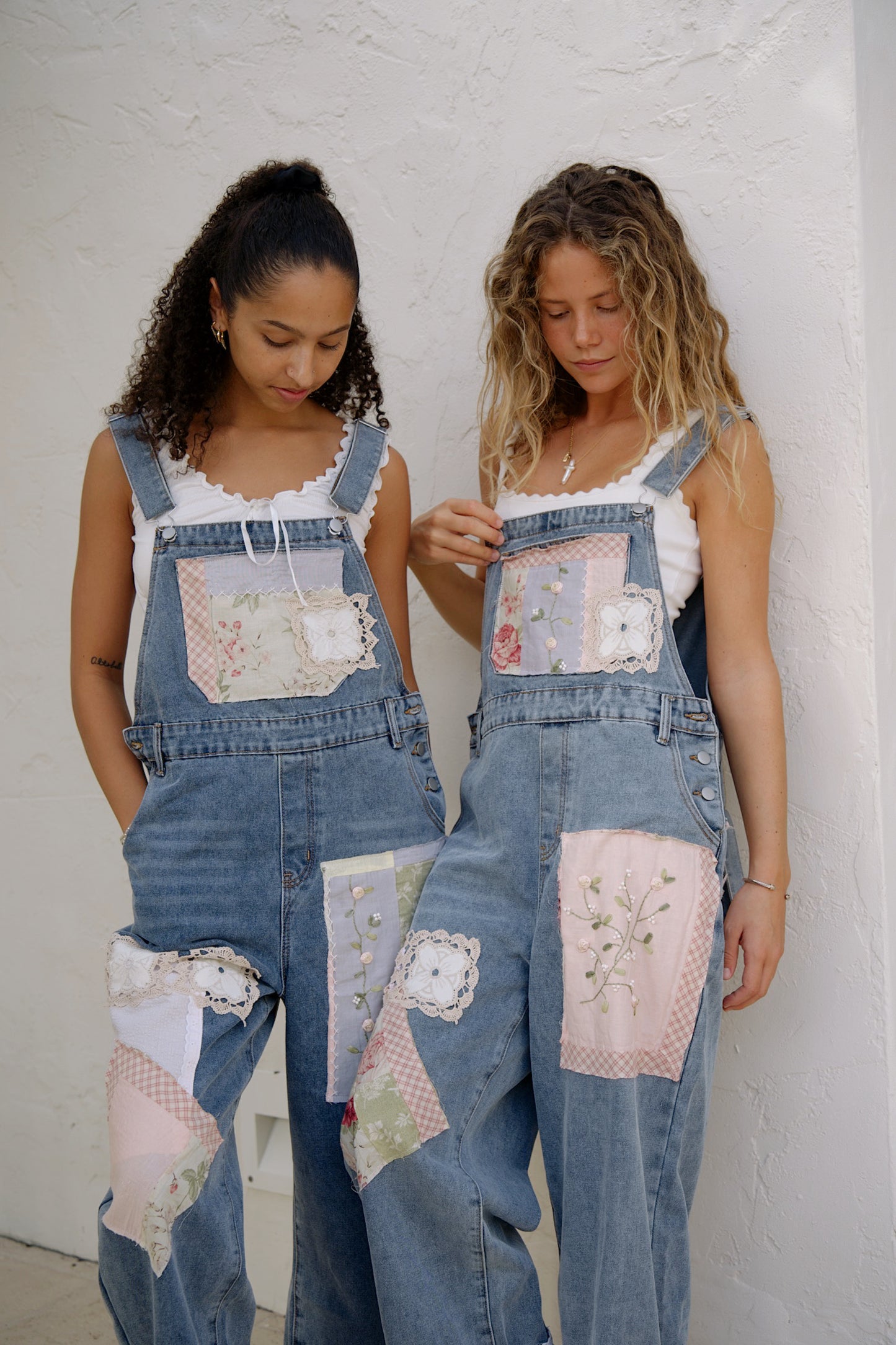 Vintage Bloom Overalls