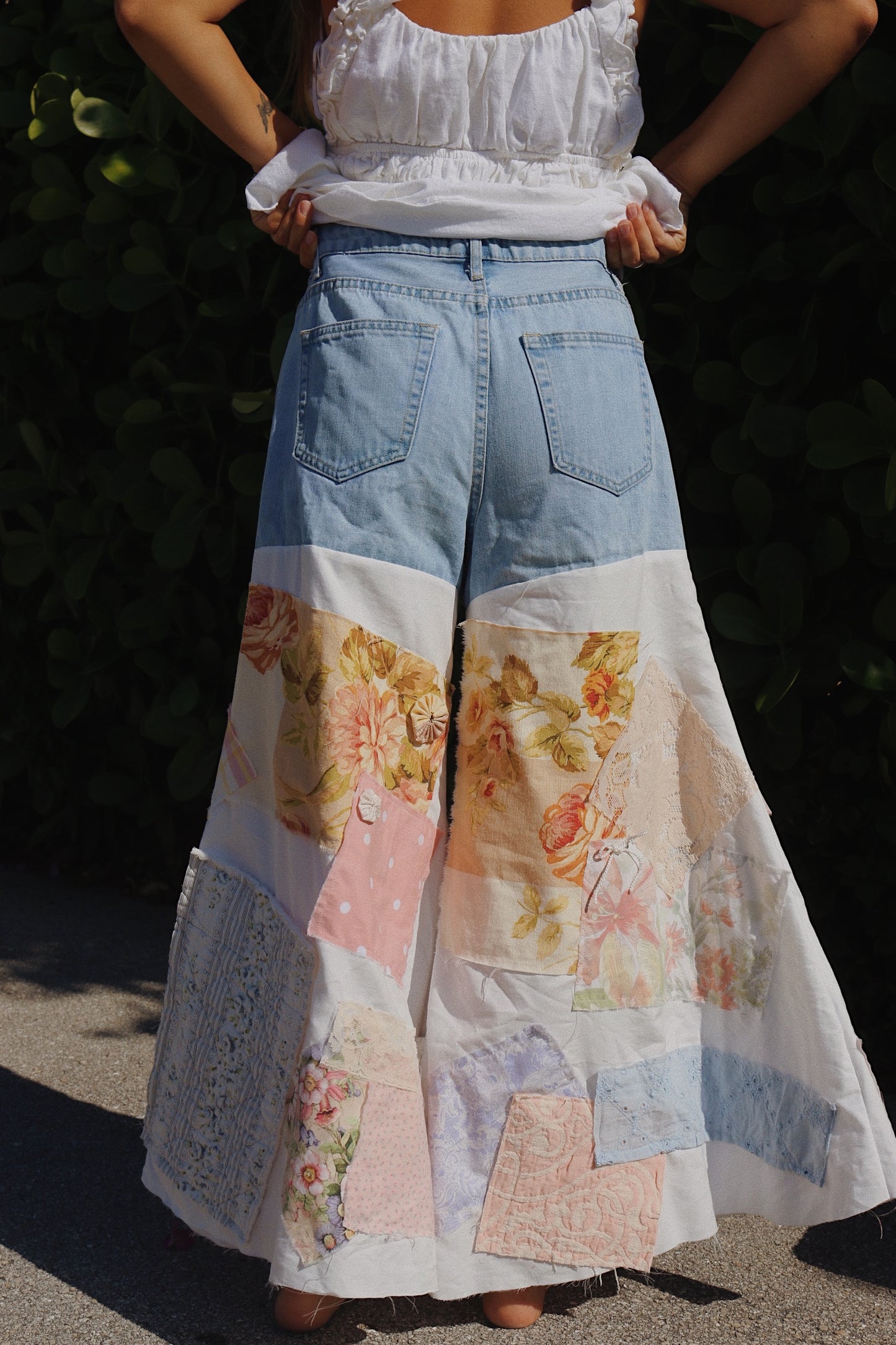 Vintage Summer Denim Flares