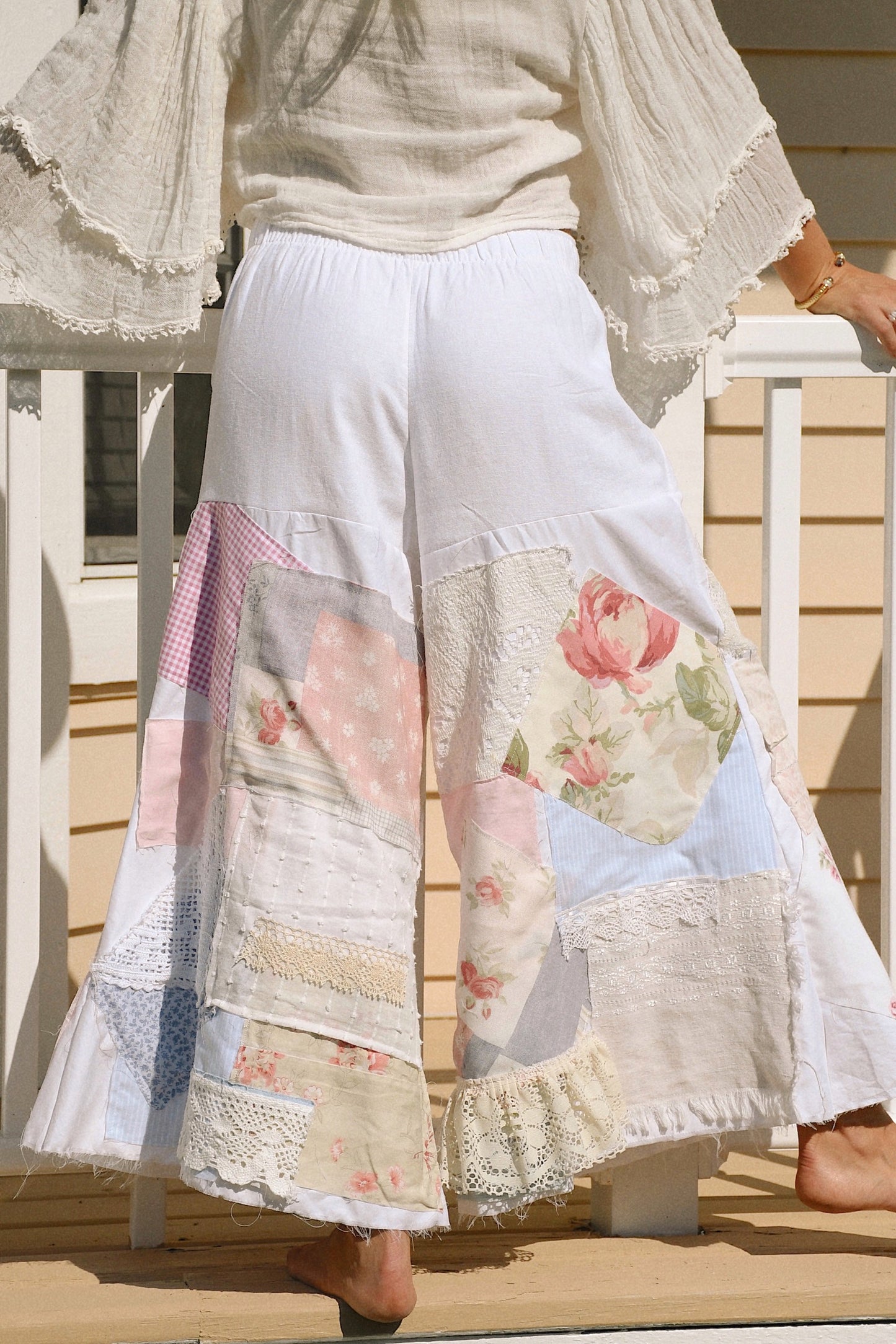 Candy Skies Patchwork Trousers
