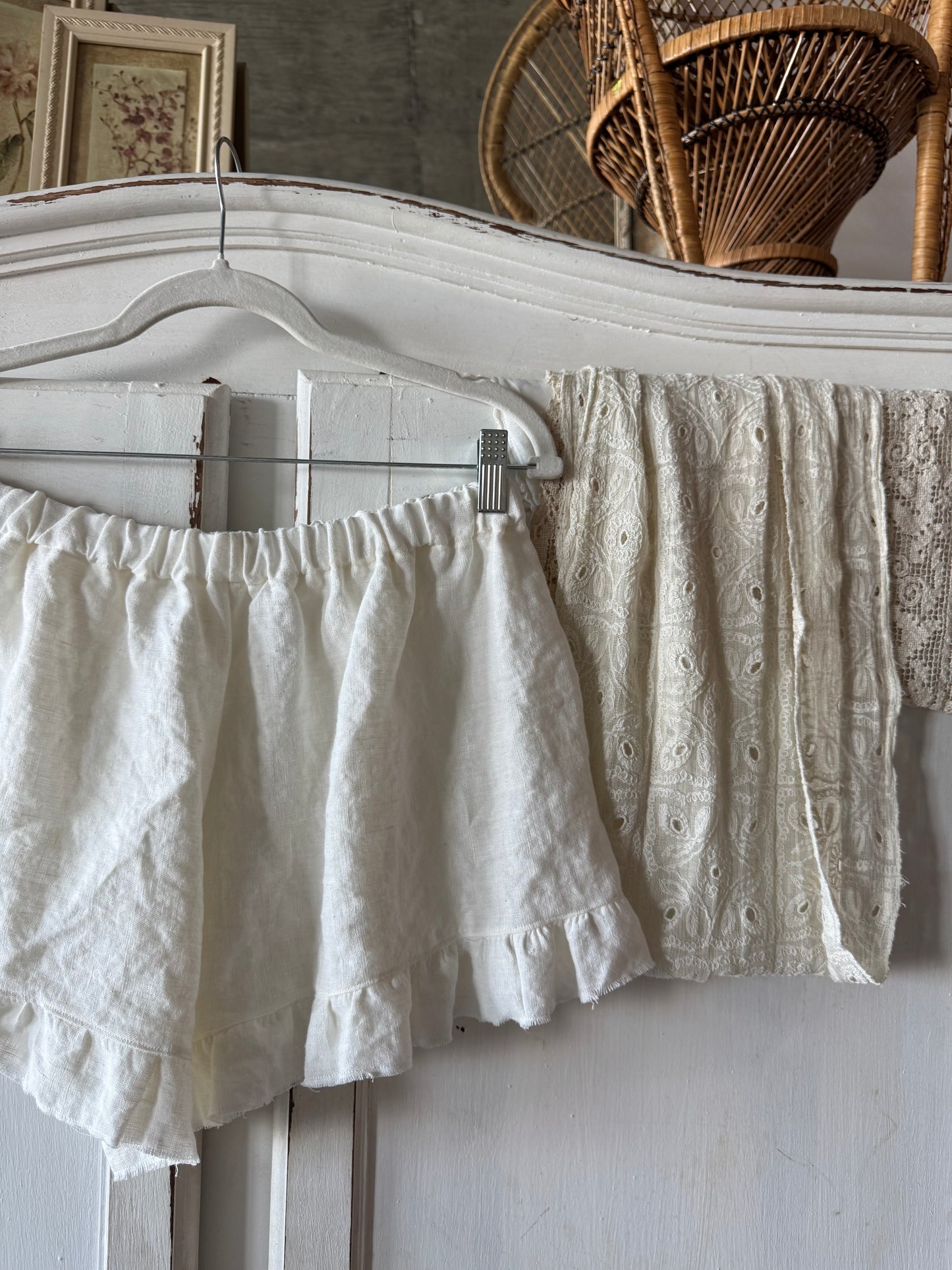 Boheme Shorties ~ Ivory