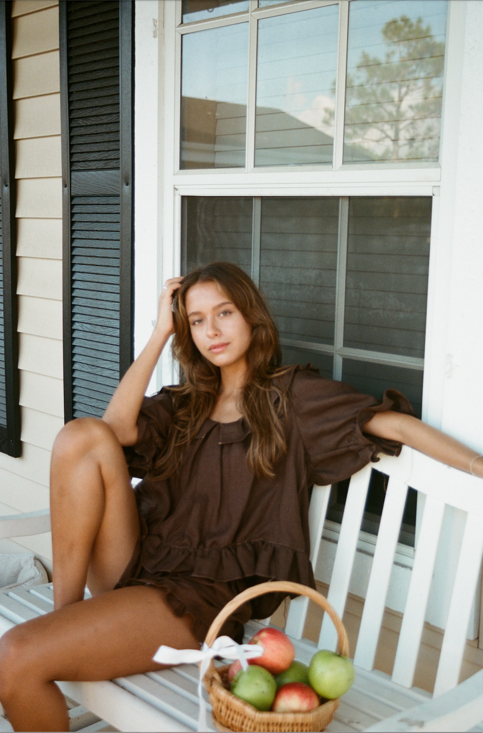 Boheme Blouse ~ Cocoa