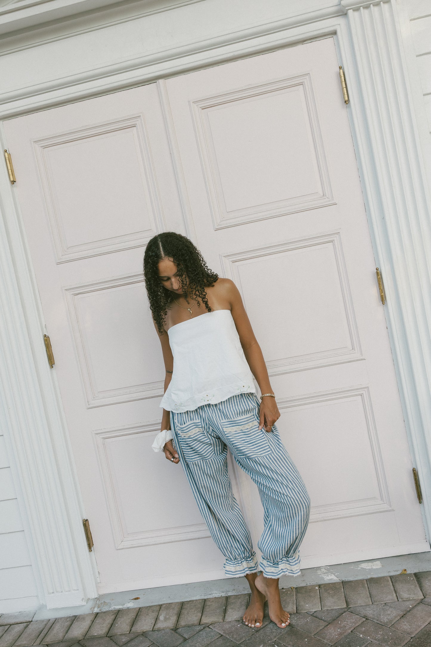 Bluebird Wrap Top