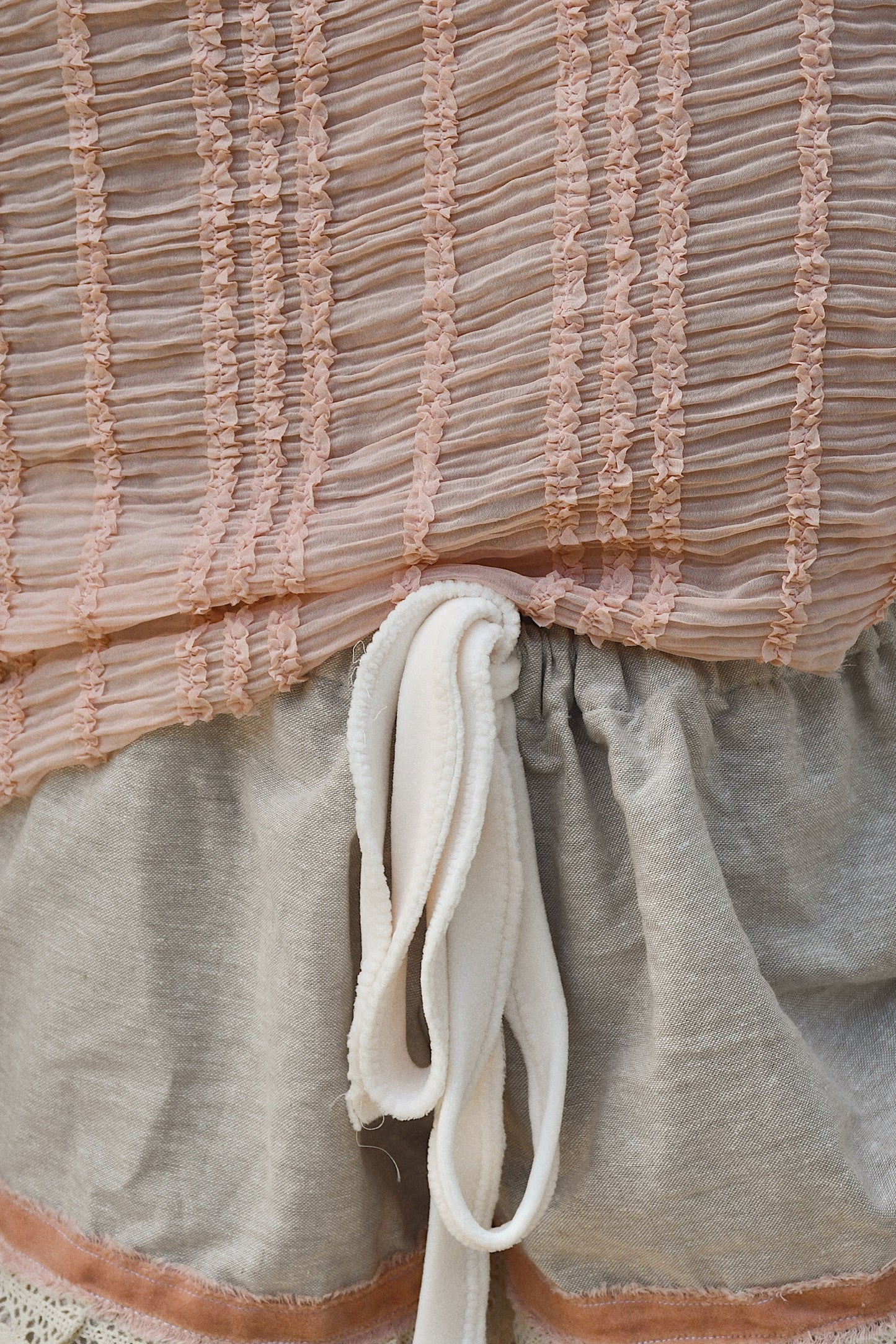 Crochet Bloomer Shorts - Rosy