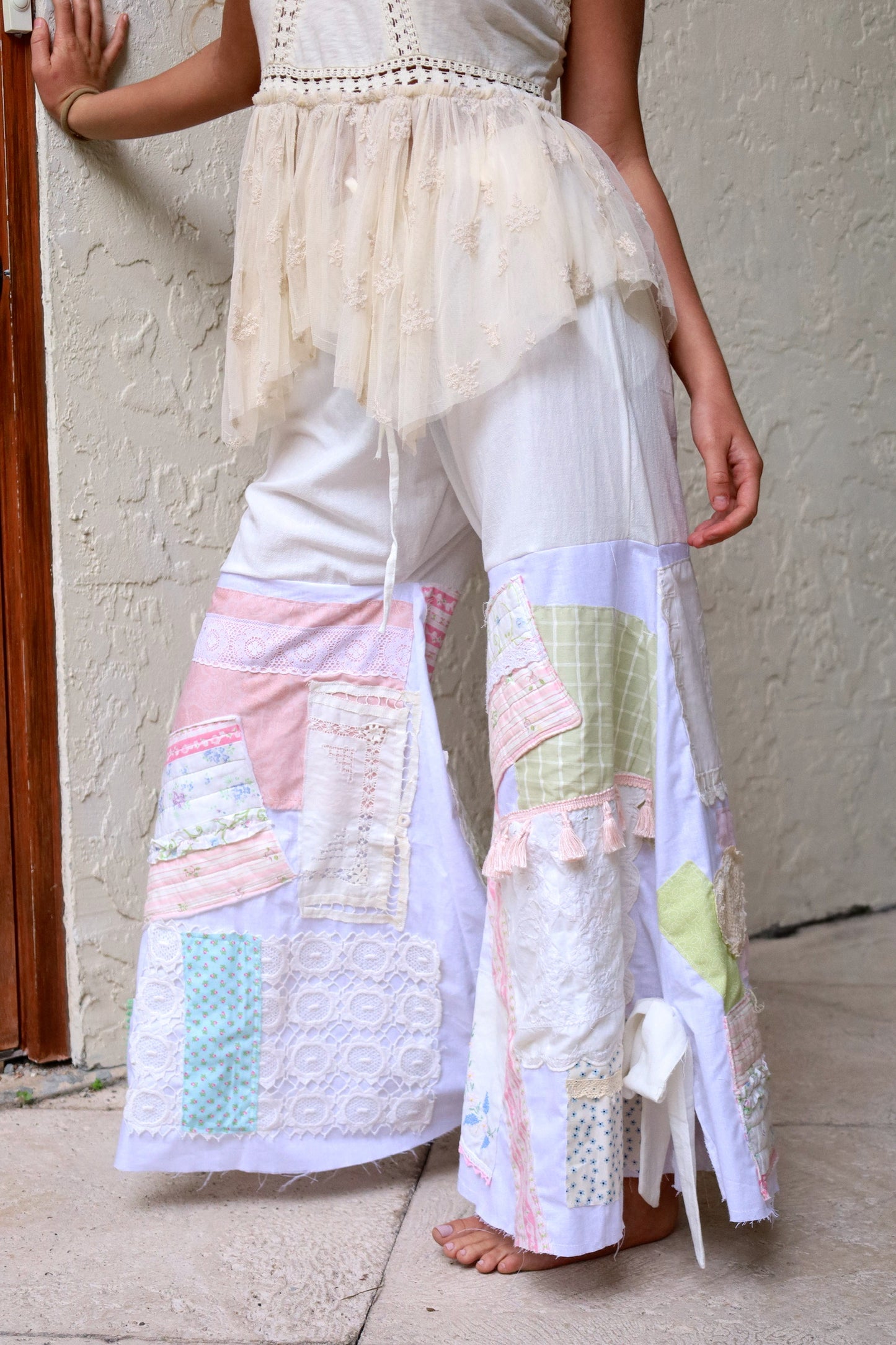 Skylar Patchwork Flares